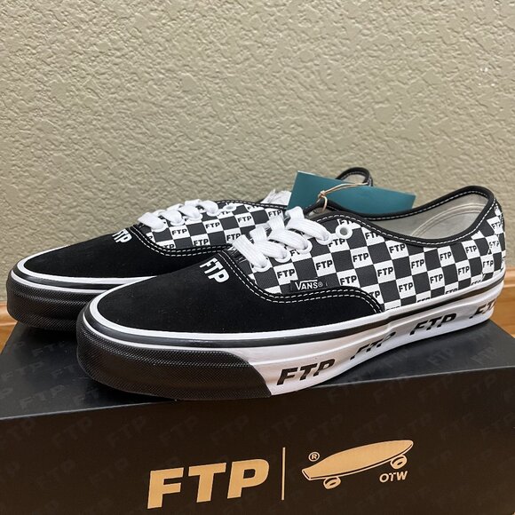 Vans OTW Authentic 44 FTP Checkerboard 10.5 - Picture 1 of 5